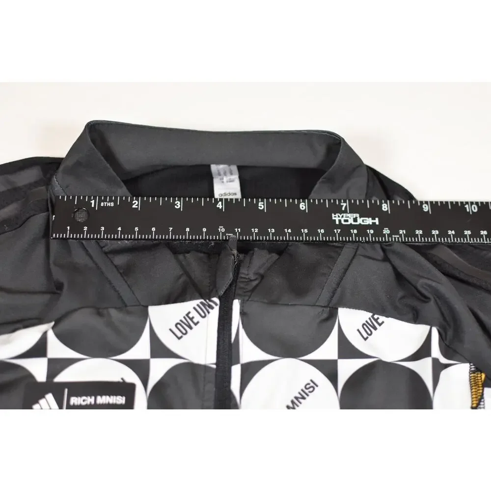 adidas Rich Mnisi Pride Cycling Jersey Womens 1X Black Floral Aeroready